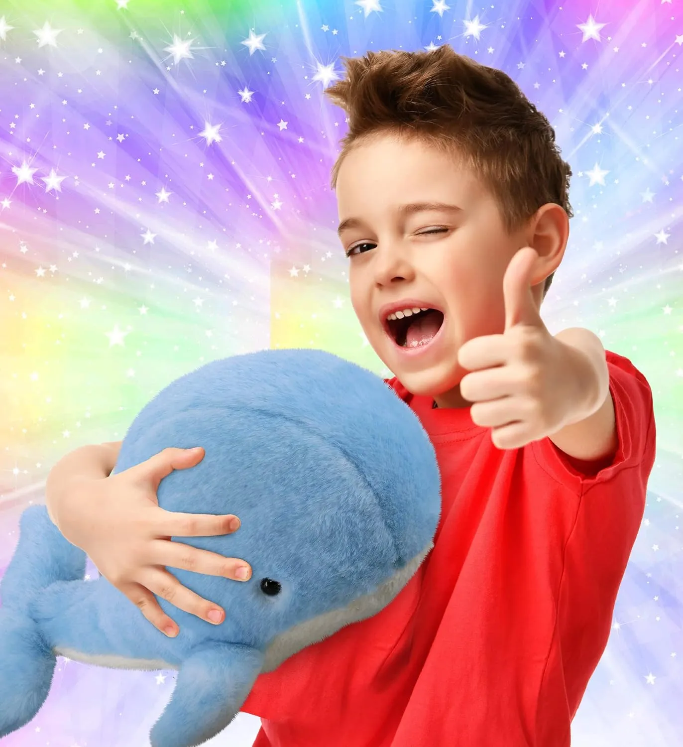 Inches, Blue 13'' DolliBu Plush Whale Stuffed Animal - Soft Huggable Blue Whale, Adorable Playtime Whale Plush Toy, lizard condensation Cute Ocean Life Cuddle Gifts for Kids and Adults - 13 
