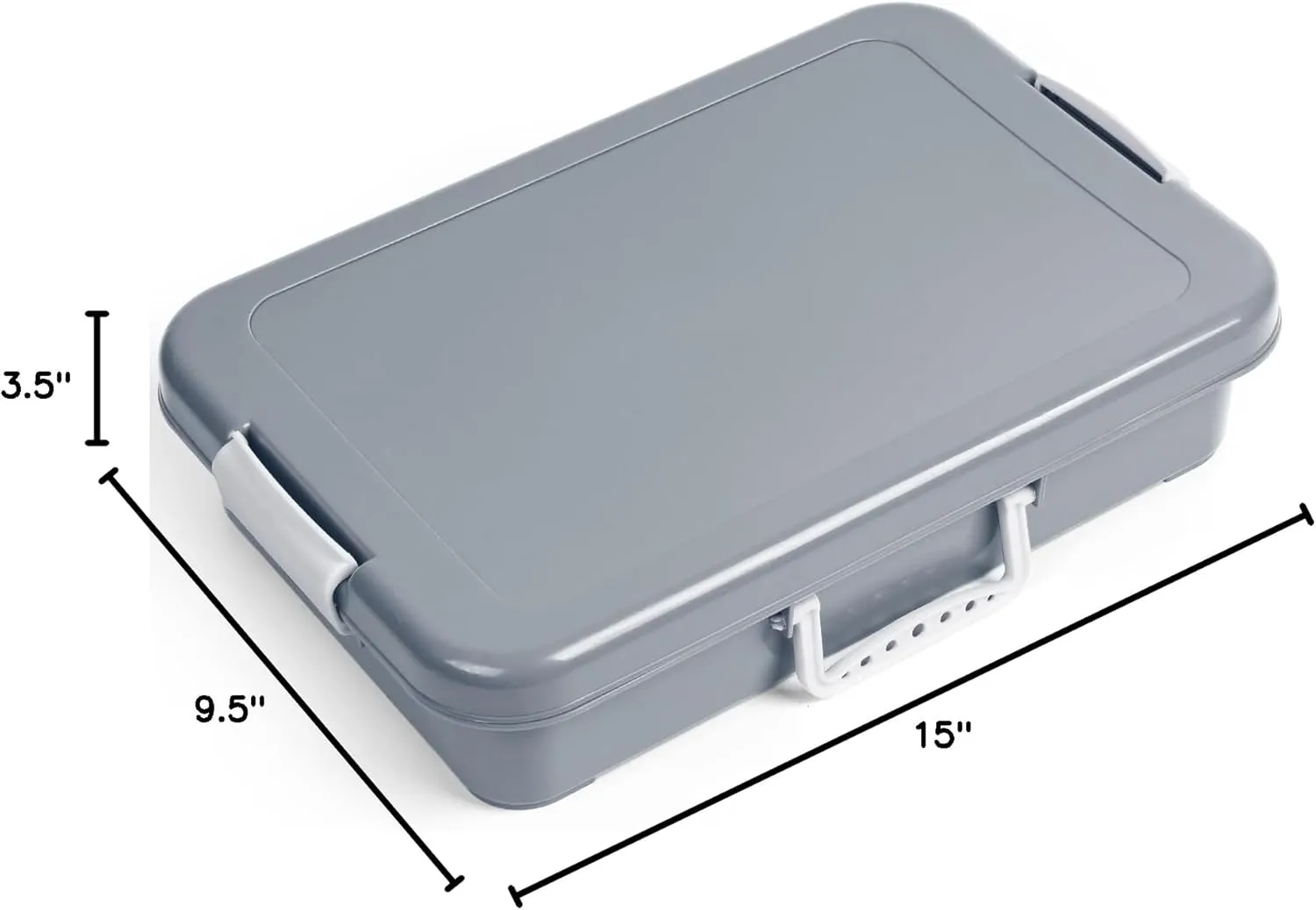Inches (Gray) Madzee Plastic Activity Tray with lid for Slime, Beads, Sand and Sensory Toys �C shoemaking malnutrition learner picnic 15 