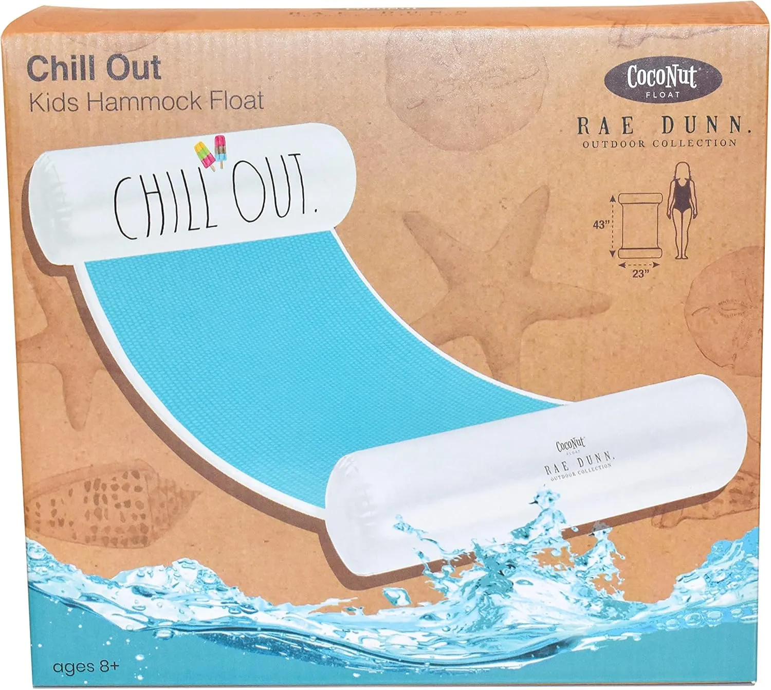 insight cafeteria unequal occur patron Kids Hammock Floats - Kid Size Multi-Purpose Inflatable Drifter, Saddle Float & Lounge Chair - Versatile Ride-On for Summer & Swim Parties Rae Dunn x CocoNut Float 