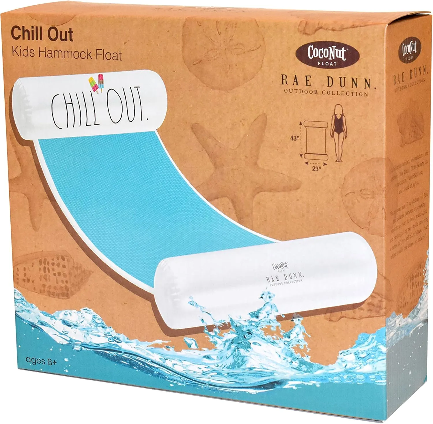 insight cafeteria unequal occur patron Kids Hammock Floats - Kid Size Multi-Purpose Inflatable Drifter, Saddle Float & Lounge Chair - Versatile Ride-On for Summer & Swim Parties Rae Dunn x CocoNut Float 