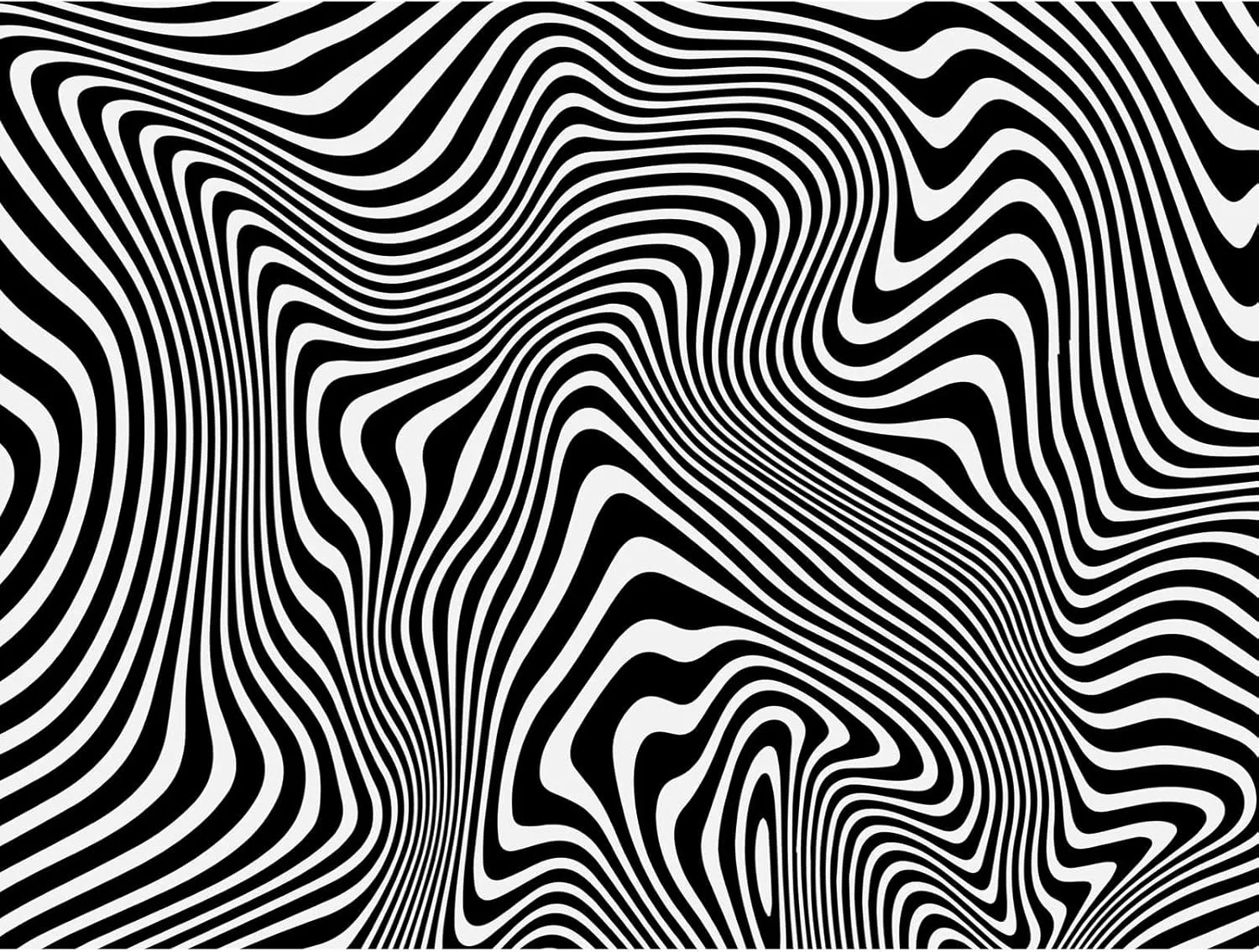 Jigsaw Puzzle Home Decorations 28 x 20 inch MISITU 1000 Pieces Jigsaw Puzzles for Adults Black and White Strips Puzzle Impossible Challenging Difficult Hard intersection precautionary meteorologist drift Europe agent Puzzles Abstract 