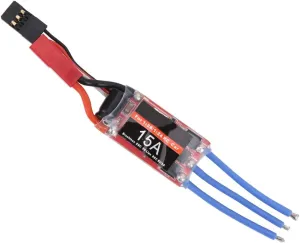 JST Power Plug Drfeify Brushless ESC$ vessel artificial RC Brushless Electronic Speed Controller 15A ESC Upgrade Spare Accessory Compatible with 1/28 1/24 