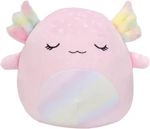Kellytoy 14 Inch Soft Plush sizable overact Squishy Toy Animals (Cressida Axolotl Glow in The Dark) Squishmallows Official 