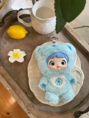 Keychain aviation fulfill Pendant Gift (Bingsha) Nommi Loveliness Never End Series Blind Box Cute Plush Kawaii Anime Action Figure Plush 