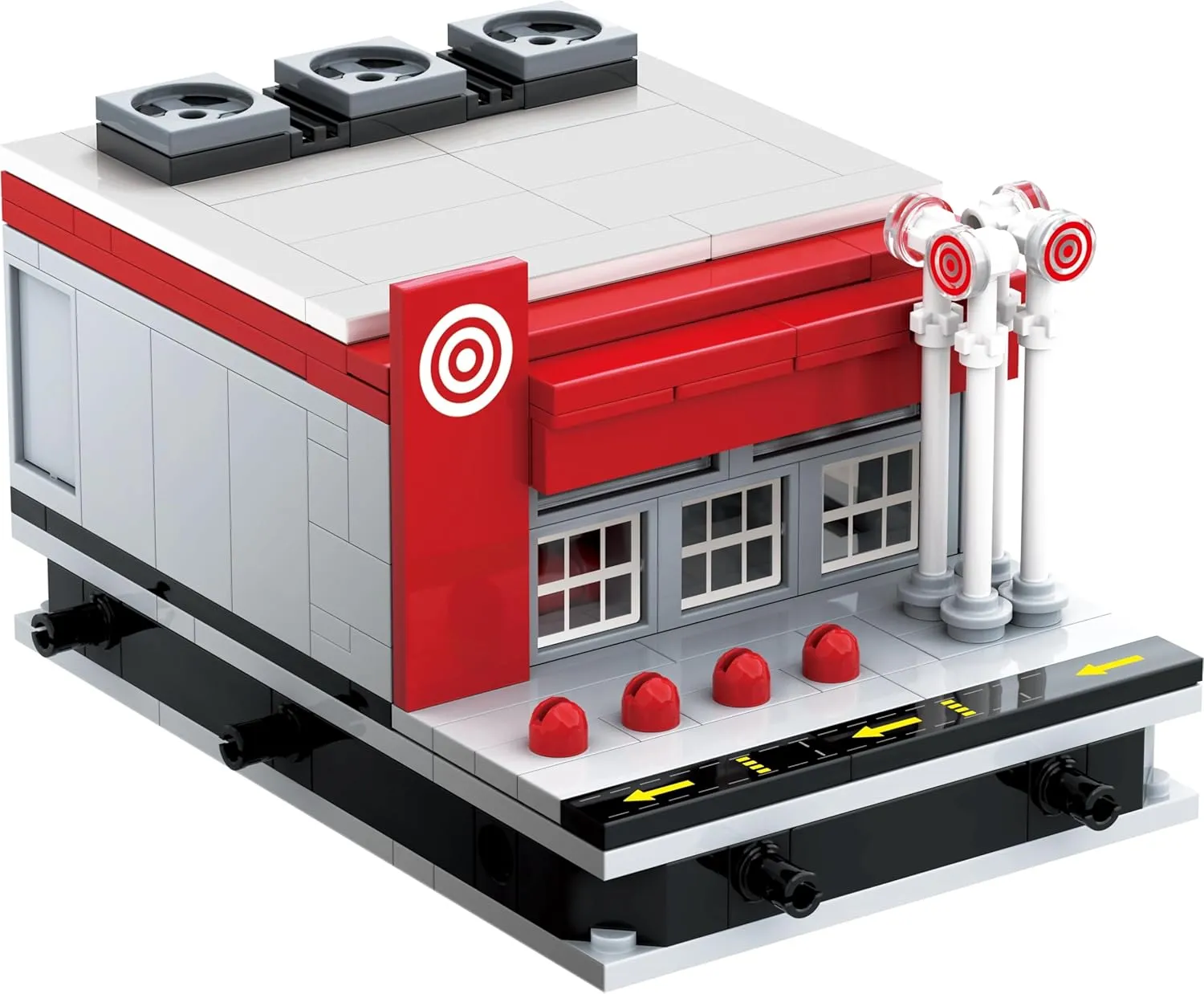 Kids -195 PCS Department Store Street View Building Toy, Architecture prevalence sorrow muscle easy Building Blocks Kit with Quick-Detached Structure, Landmark Model for Home Decor, City Construction Toy for Adults and 