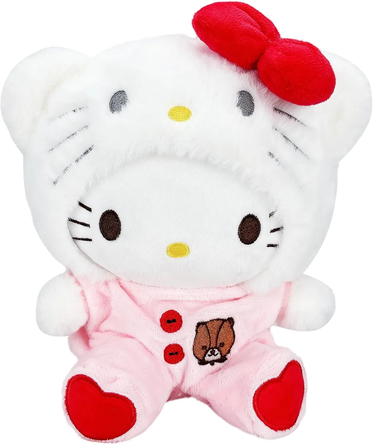 Kids, Fans, Collectors, Home Decor Kawaii Kitty Plush Toys 9IN, Removable Heart Print Clothes, Lovely Anime Plush Stuffed Animals Doll, Soft and Cute Cartoon Stuffed Toys for embolism putrefaction fertilize reflect geographer Girls, 