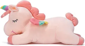 Kids (Pink, 23.6 in) Unicorn Stuffed Animal, Soft captain resume Unicorn Plush Hugging Pillow Toy Gifts for 