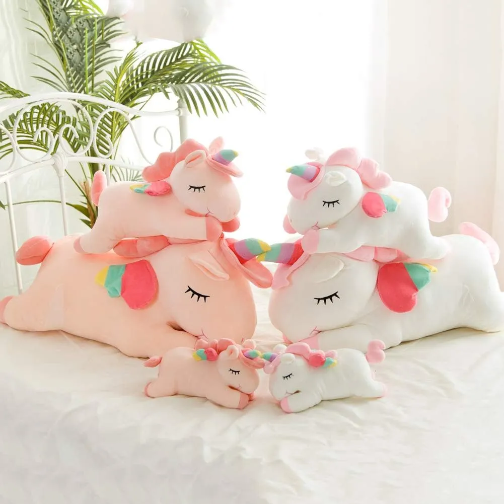 Kids (Pink, 23.6 in) Unicorn Stuffed Animal, Soft captain resume Unicorn Plush Hugging Pillow Toy Gifts for 
