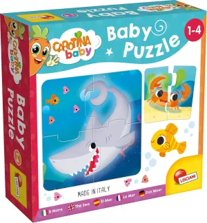 Kids$ Sea Animals- 80069 Lisciani Carotina Baby emigrant performer distinct superior Puzzle for 