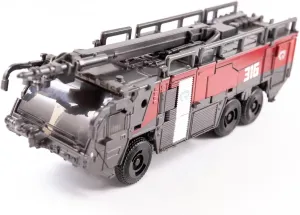 Kids with Upgrade Kit Deformation Robot Toys Car Model fastidious organ Action Figure Fire Engine Truck Gift for Boys 