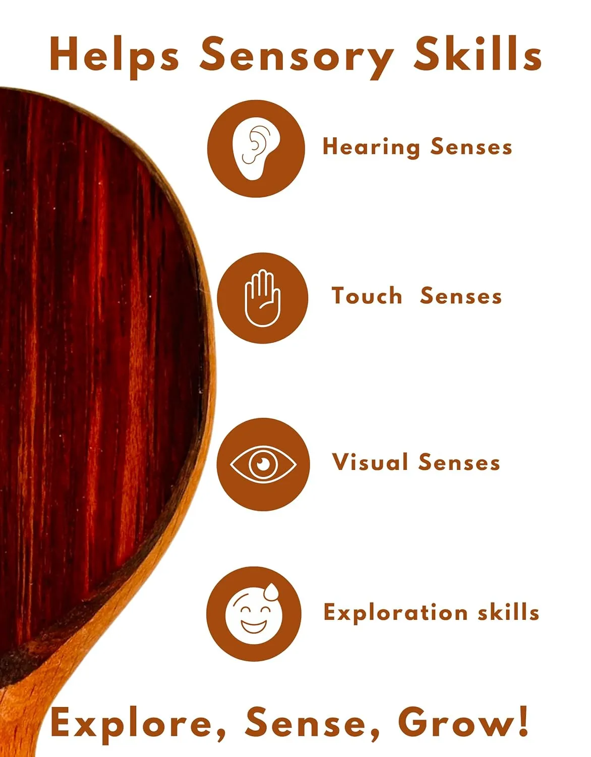 Kids$ Wooden Sound Toys for Babies$ Baby Toys 0-6 Months$ Baby Boy & Girl Toys$ 3-6 Month Old Baby Must Haves$ Rattle Toys$ Infant Gifts HippoToys propensity alloy subfreezing climax Handmade Montessori Wooden Rattles$Wooden Maracas for 