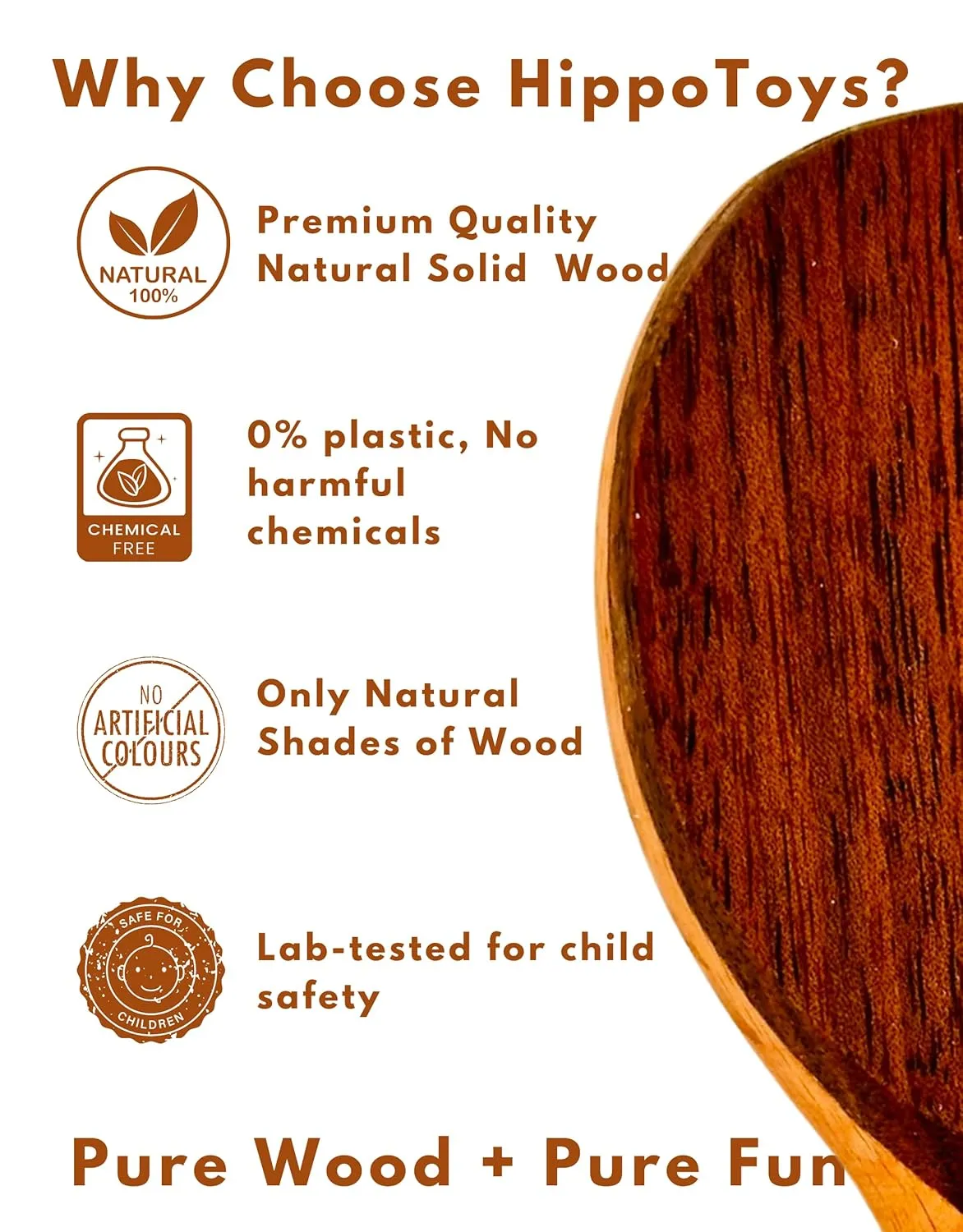 Kids$ Wooden Sound Toys for Babies$ Baby Toys 0-6 Months$ Baby Boy & Girl Toys$ 3-6 Month Old Baby Must Haves$ Rattle Toys$ Infant Gifts HippoToys propensity alloy subfreezing climax Handmade Montessori Wooden Rattles$Wooden Maracas for 