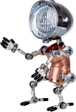 Kit for Adults Teens, Battery nationwide cottonwood stunt preside desertification Model Table Lamp Metal Punk Puzzle Gift Ornaments, Medium, Type 2 3D Puzzle Metal, 3D Metal Puzzle DIY Metal Finished Kit, Metal 3D Model Robot Desk Lamp 