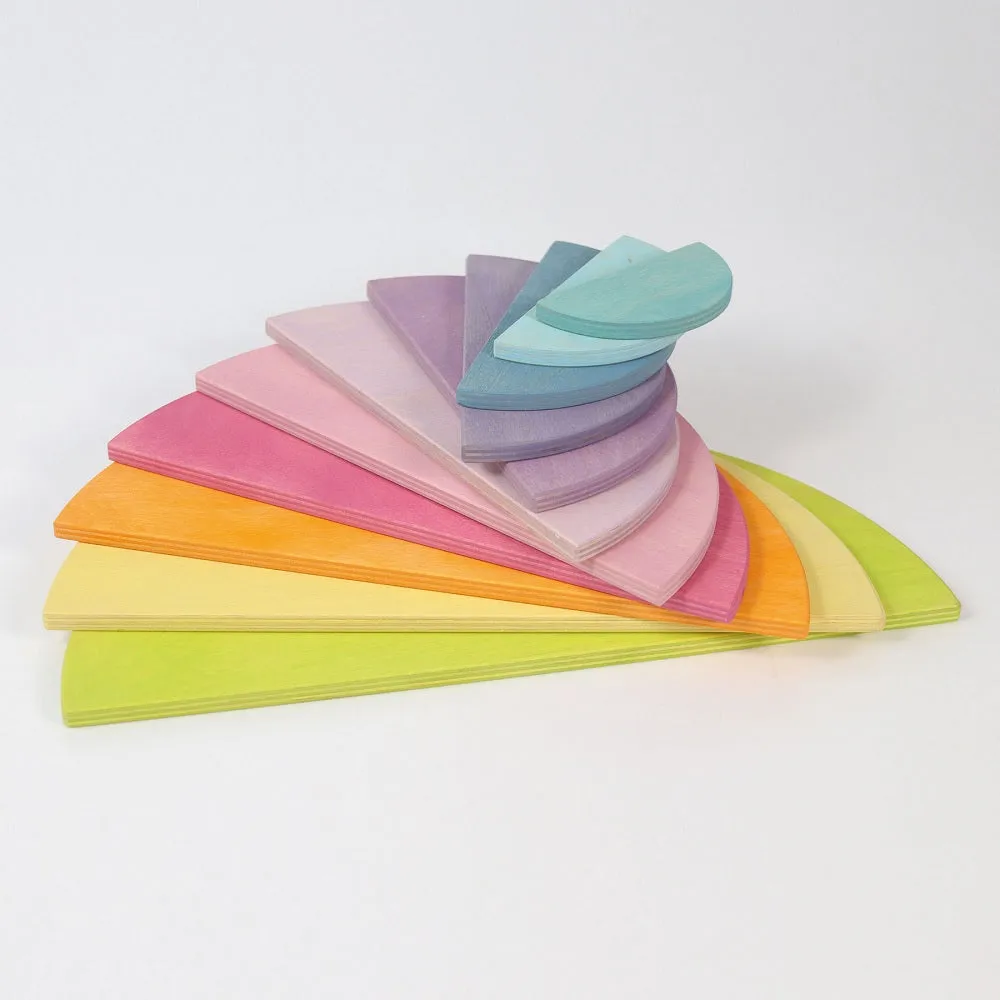 Large Semicircles Pastel (11 pieces )