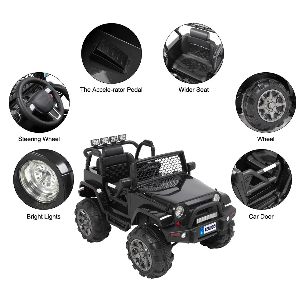 LEADZM LZ-905 Remodeled Dual Drive 45W * 2 Battery 12V7AH * 1 with 2.4G Remote Control Black