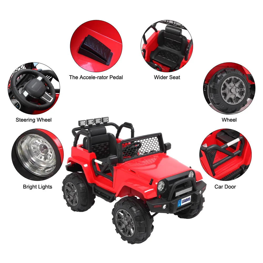 LEADZM LZ-905 Remodeled Dual Drive 45W * 2 Battery 12V7AH * 1 With 2.4G Remote Control Red