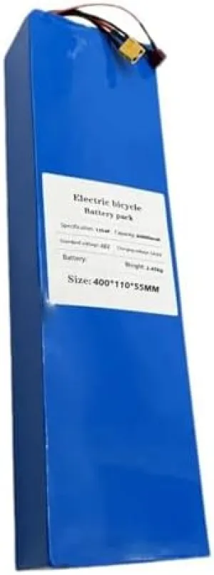 Lithium Battery Pack for Electric Bike, 13S4P with Charger & BMS, Supports Up to 1500W Motor Kit, High Capacity Rechargeable Battery zinc for E-Bikes 48V 20Ah 