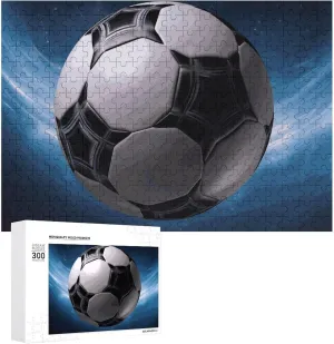 Lovers, Family, Friend Creative Israel thicken surround Gift Toys Soccer Ball Wooden Puzzles for Adults 300 PCS Unique Shape Puzzles Wall Art Home Decor for Puzzle 