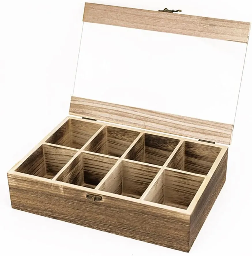 Man Clock Case (Natural 1pc) Watch Box Wood Watch Box legible wad absorption Organizer De Relojes Men's Watches Box Box To Store Watches 