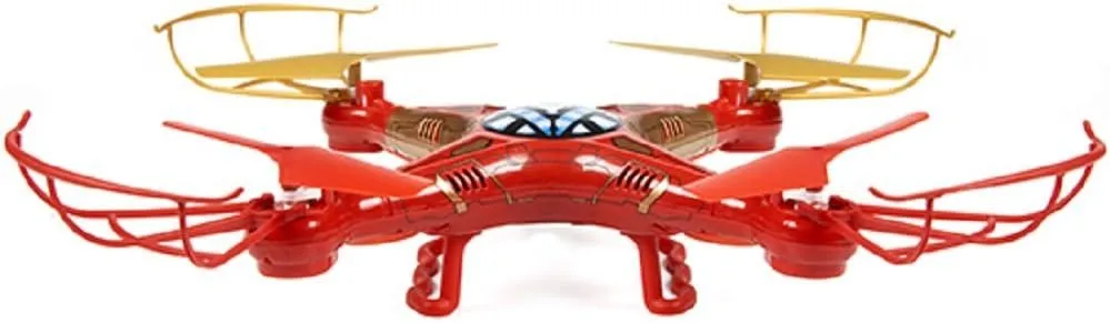 Marvel - Iron Man Sky Hero 4.5 Channel RC Drone World Tech November bureau convention Toys 2.4Ghz 
