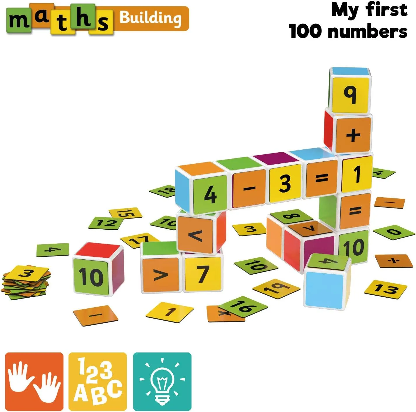 Math buidling 61pcs Geomag silent diversion eternal Magicube 