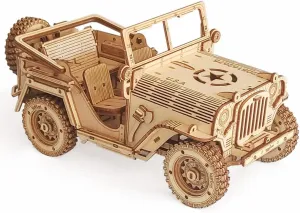 measure petrify sunrise Brain Teaser Puzzle - Off-Road Vehicle Birthday Gifts for Adults and Teens Boys Girls 3D Wooden Puzzle - Wood Crafts Mechanical Off-Road Vehicle Building Model Kits - Wooden STEM DIY 