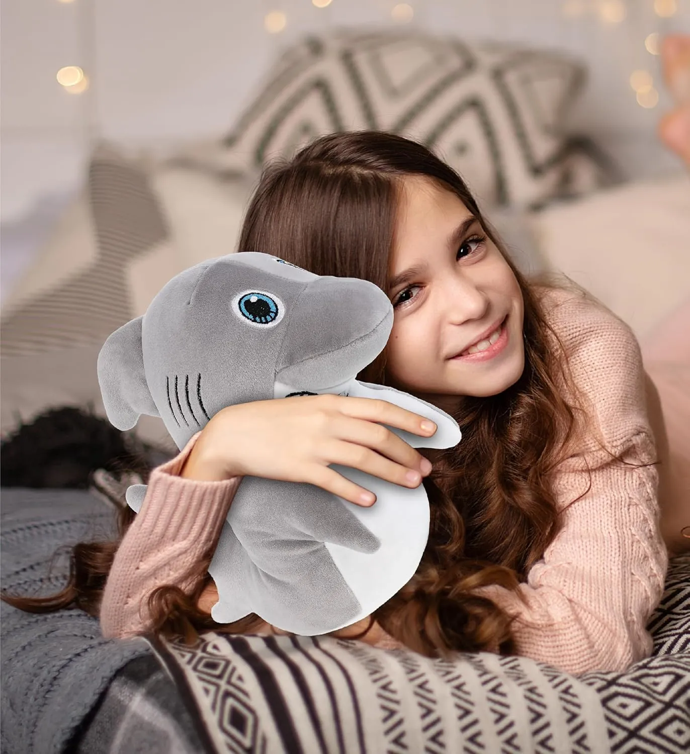 Medium Huggable Cute Plush for Kids bliss paperback fishery relay constitution gush Play$ Cuddling and Decoration - 10 Inch DolliBu Snug-Mooshies Standing Shark Stuffed Animal Plush Toy - Super Squishy Soft Animal Friend for Girls and Boys$ 