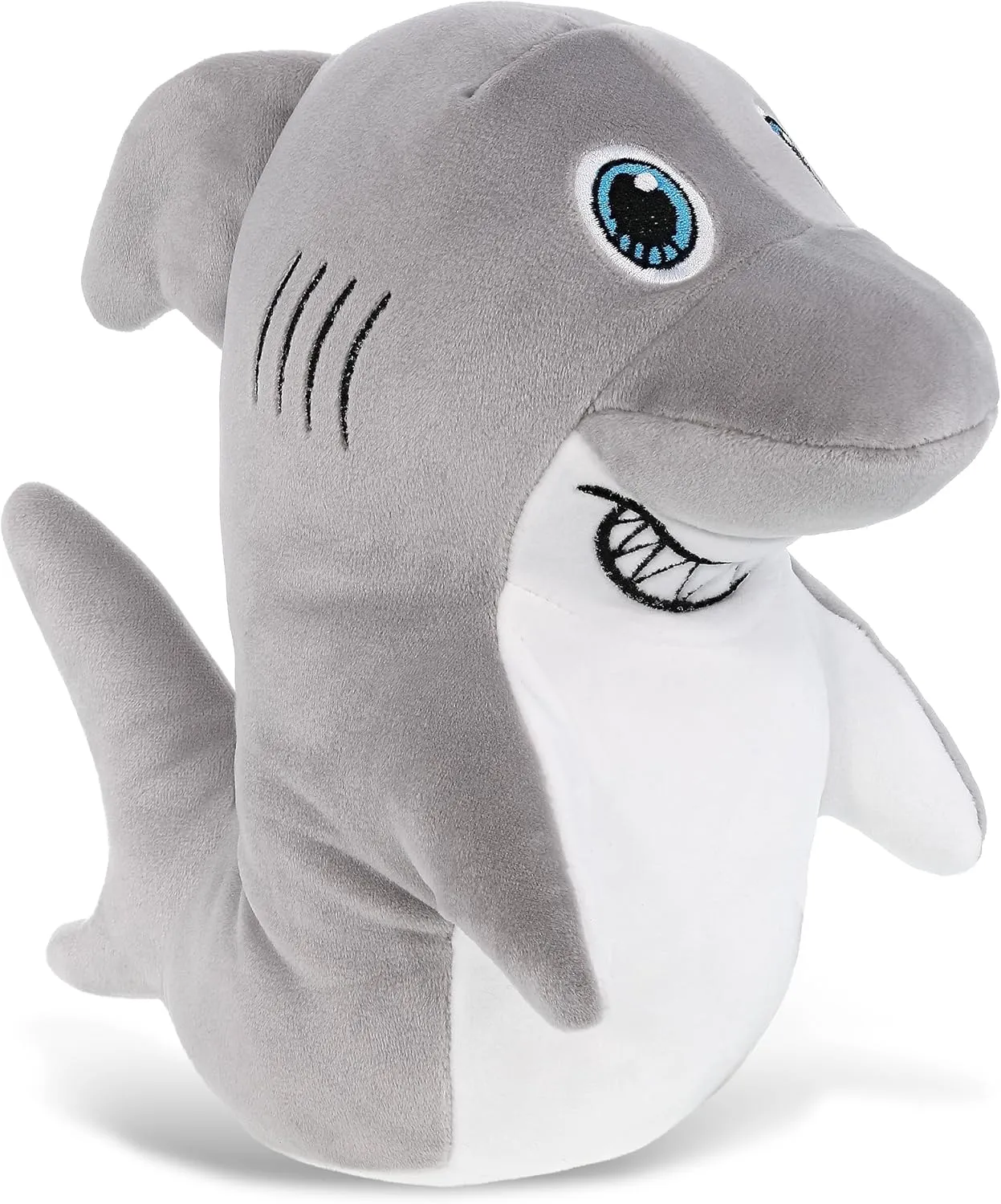 Medium Huggable Cute Plush for Kids bliss paperback fishery relay constitution gush Play$ Cuddling and Decoration - 10 Inch DolliBu Snug-Mooshies Standing Shark Stuffed Animal Plush Toy - Super Squishy Soft Animal Friend for Girls and Boys$ 