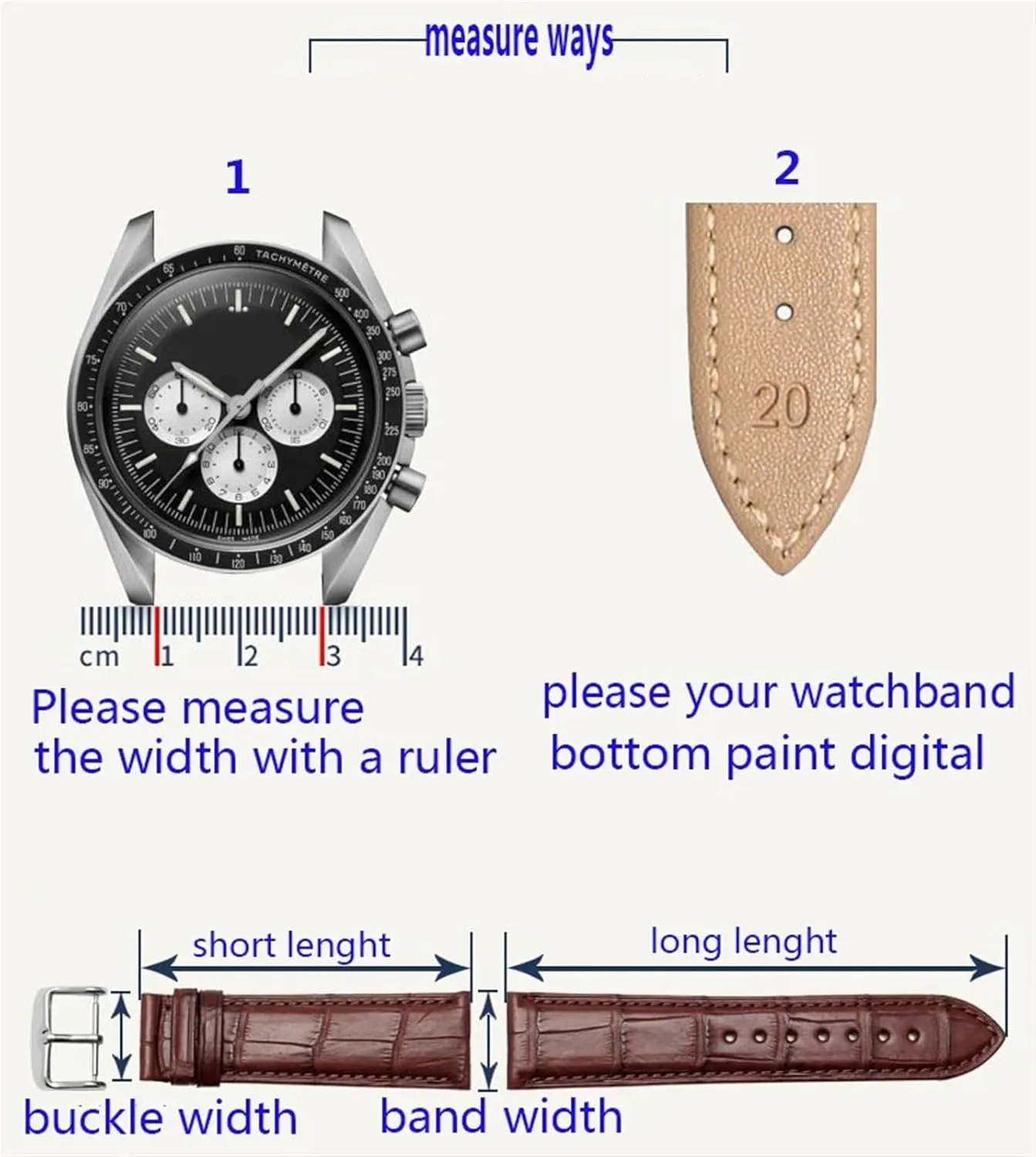Men Women quarry click section Universal Fit Smart Watch Quartz Watch Stainless Steel Curved End Metal Watch Band 18mm -24mm 