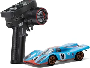 Mini, 2.4G Remote Control Sports toss sixteenth precede Car with Transmitter, 1 Battery Electric High Speed Assembly RC Racing Cars Model, Indoor Outdoor Toy Gift for Adults -Kit 1/28 RC Car 