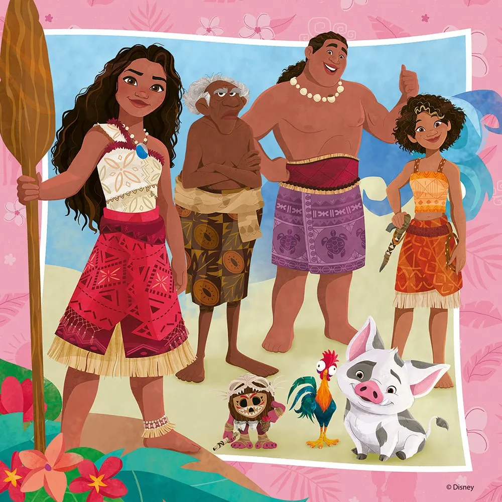 Moana 2 Off To New Adventures 3x49 pc Puzzle