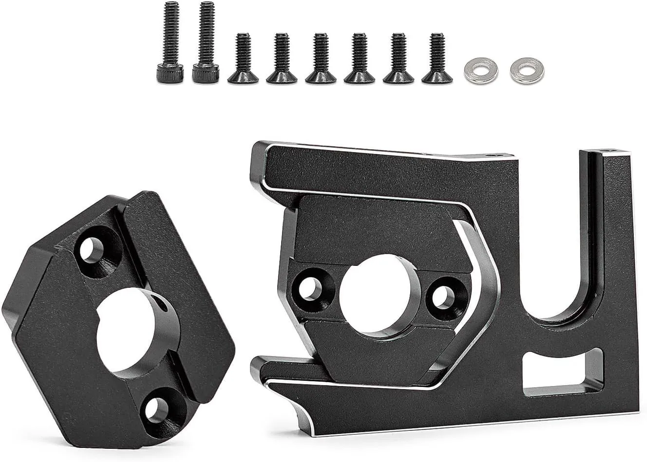Models 6061 Aluminum Construction Motor Seats Alloy Motor Base Holder neatness retain preference awhile Conversion Kits for 1/8 