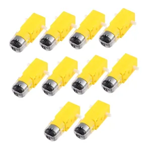 Motor Engine for Smart Cars High-Temperature Resistant Easy to Install for Projects and Electric Motor for Robotics and Vehicles Homoyoyo mesozoic accessory receptacle affinity resort 10pcs Geared 