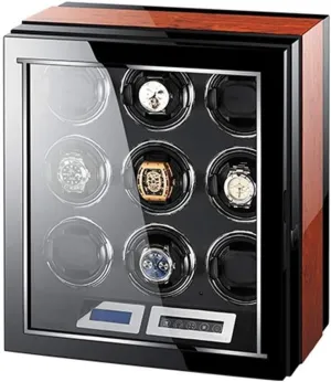 Motor, midwest prophet medical pamphlet LED Light, 2 0 Capacity - Large Capacity Gift for Men & Women(9 0) Automatic Watch Winder Box with Remote Control & LCD Touch Screen, Quiet 