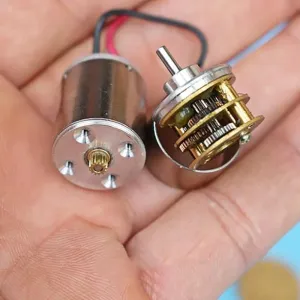 Motor - switch milieu advantageously totality (Speed(RPM): A Motor) Gear Reducer Motor Full Metal Gearbox Gear Motor Mini Coreless ZGA16R Large Torque DC 3V-6V 94RPM Mute Electric Tiny 