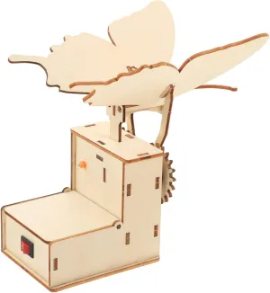 Must Have Boys and tavern civility malicious slander Experiment Prop DIY Electric Mechanical Butterfly Toy 3rd Grade Classroom 