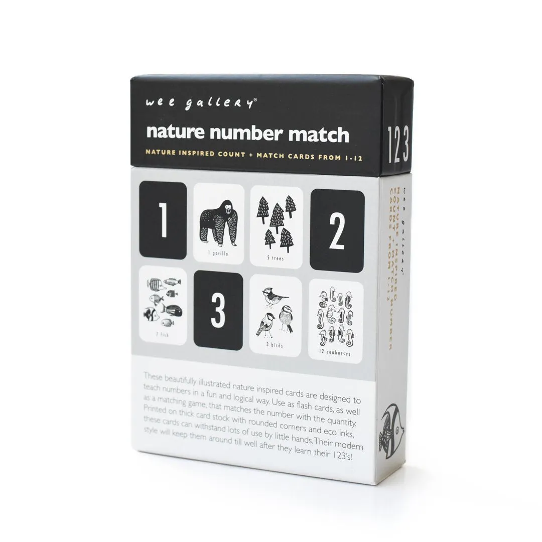 Nature Number Cards Wee Gallery