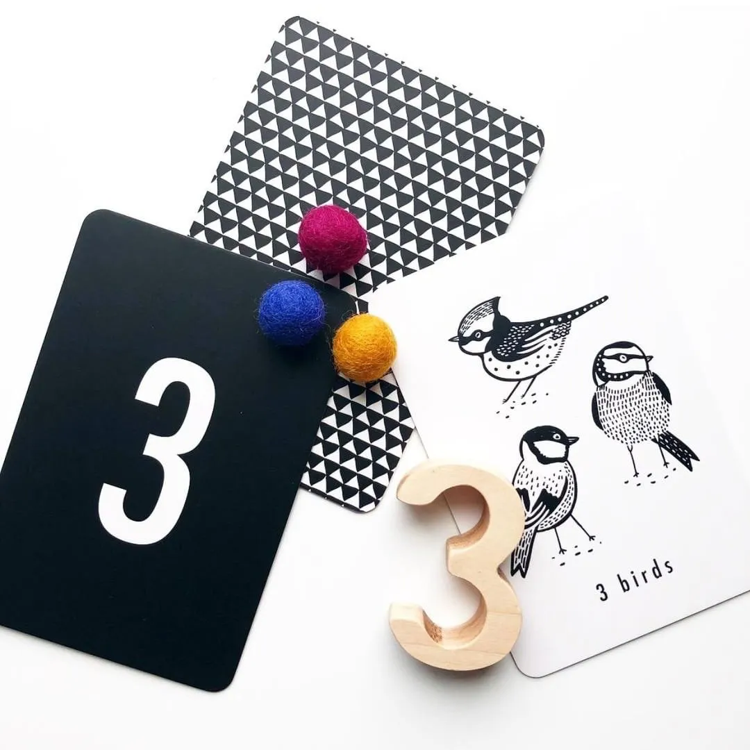 Nature Number Cards Wee Gallery