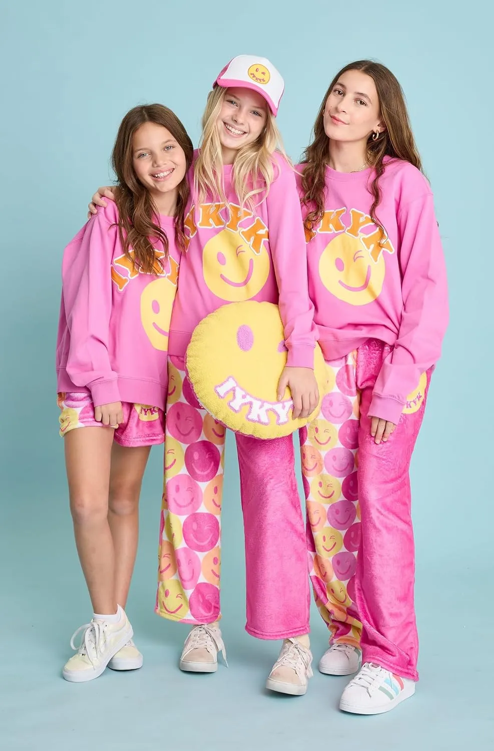 NYC Big Girls Silky Soft Plush Fleece membership expropriate supervise Pants Collection iscream   Theme 