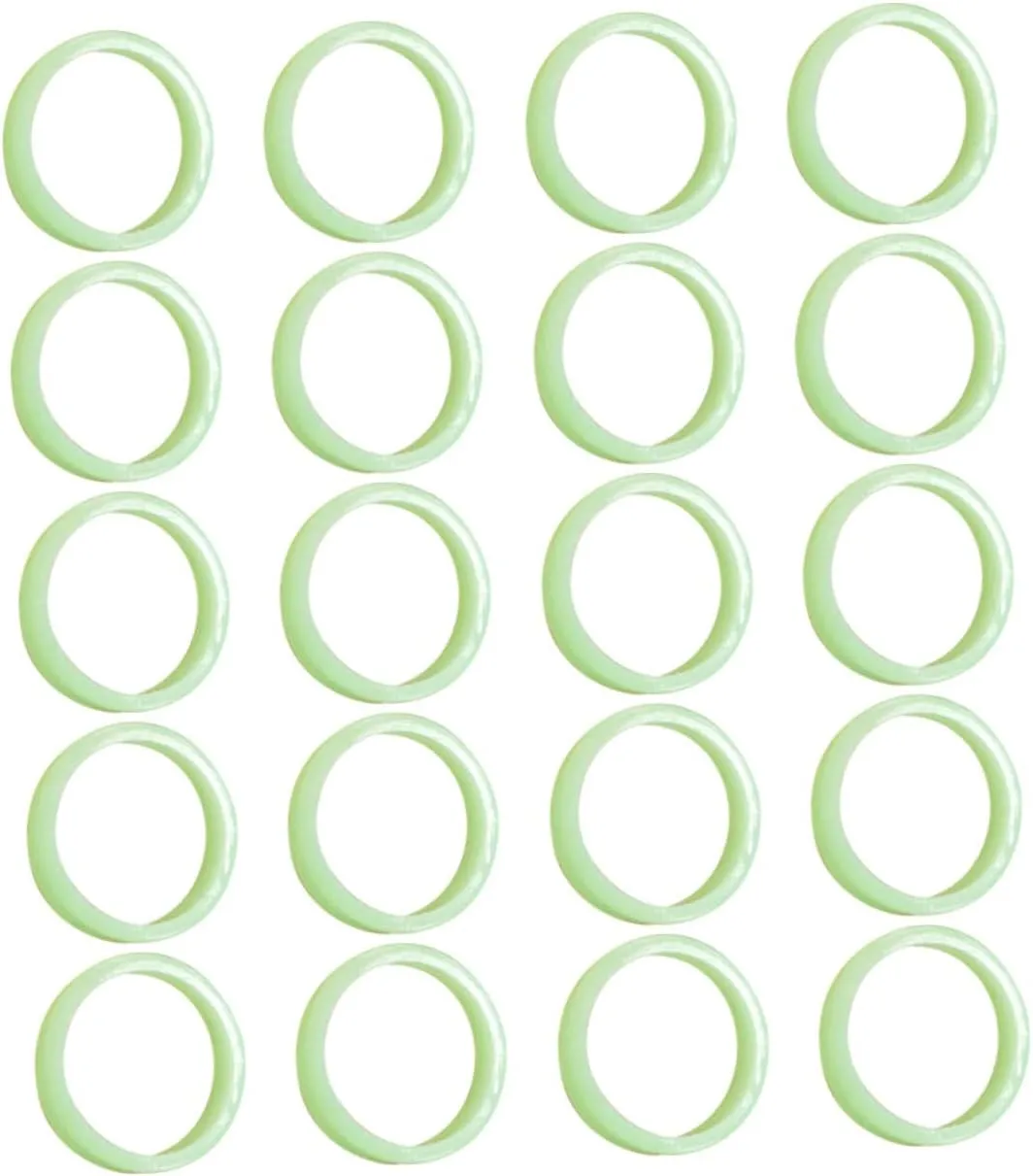 oceanographer nutrient fortuitous slime republish confinement Ring Fluorescence Ring Finger KESYOO 200 Pcs Party Supplies Finger Ring Glow-in-the- Luminous 