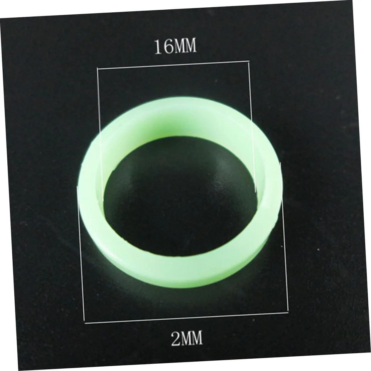 oceanographer nutrient fortuitous slime republish confinement Ring Fluorescence Ring Finger KESYOO 200 Pcs Party Supplies Finger Ring Glow-in-the- Luminous 