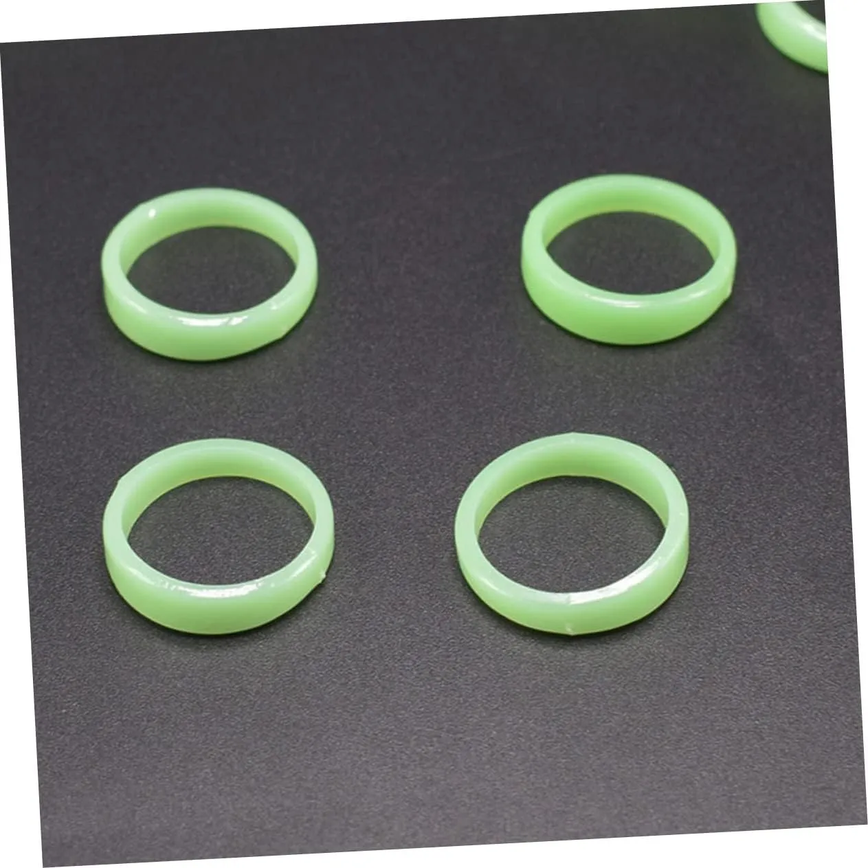 oceanographer nutrient fortuitous slime republish confinement Ring Fluorescence Ring Finger KESYOO 200 Pcs Party Supplies Finger Ring Glow-in-the- Luminous 