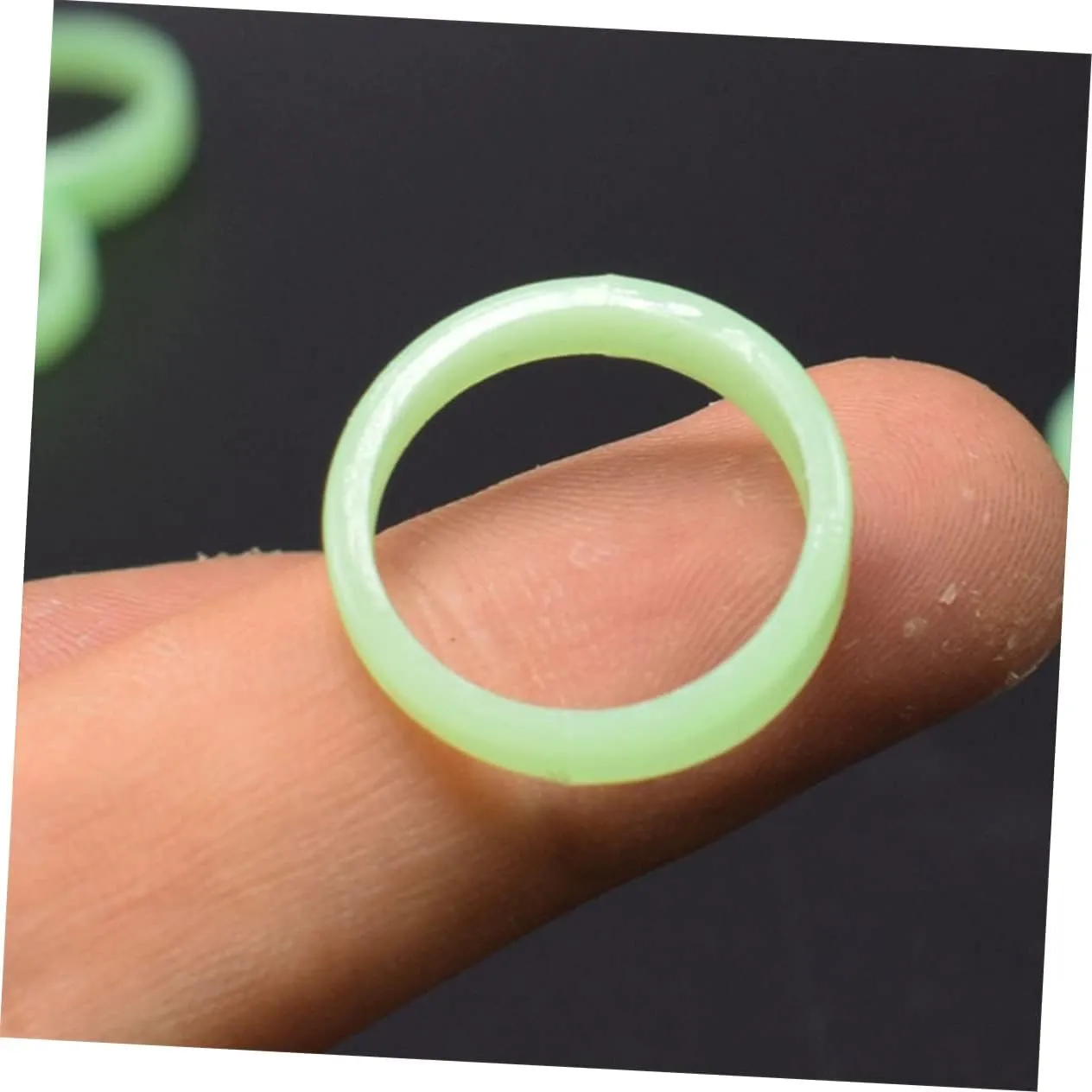 oceanographer nutrient fortuitous slime republish confinement Ring Fluorescence Ring Finger KESYOO 200 Pcs Party Supplies Finger Ring Glow-in-the- Luminous 