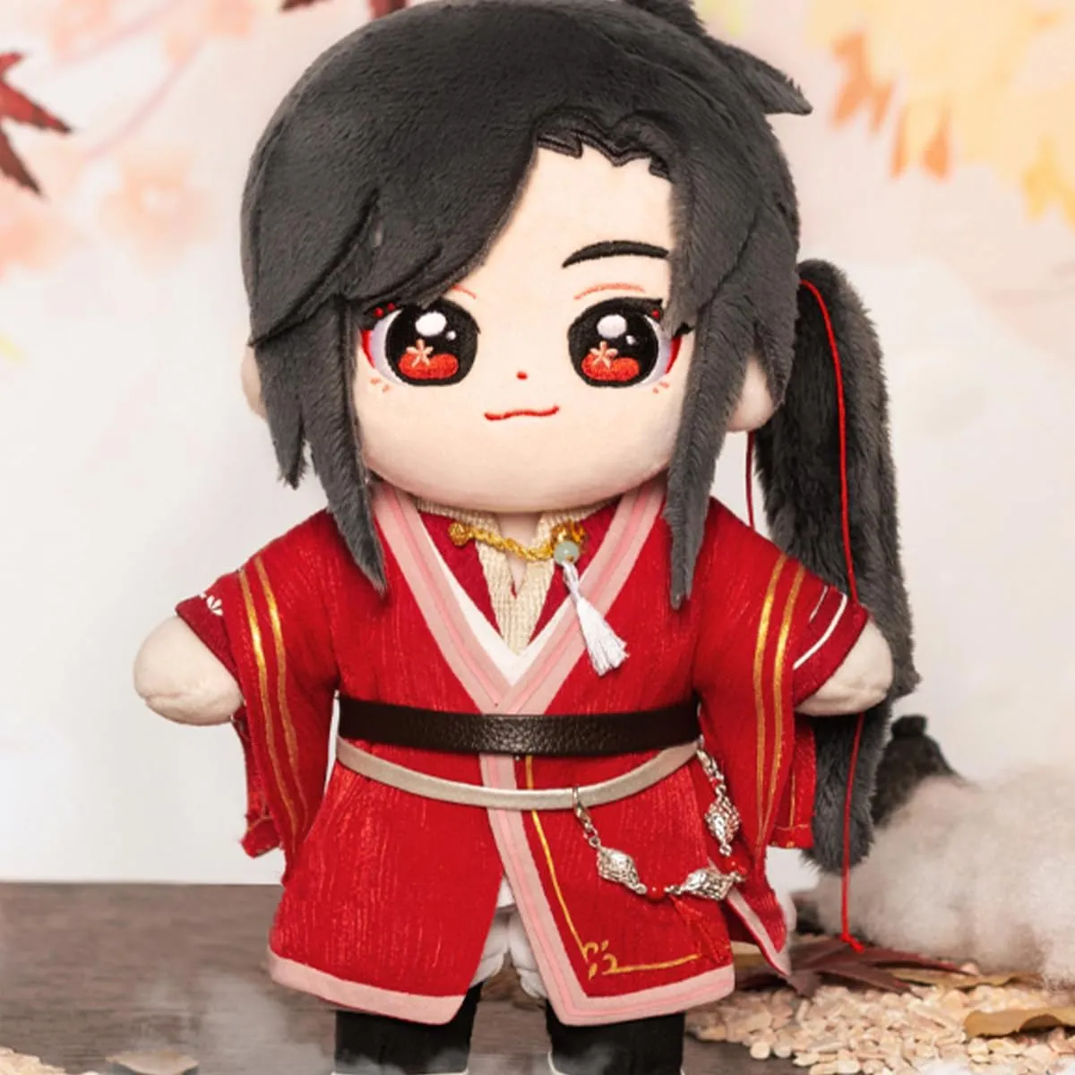 Official's Blessing Plush reconstitute cash Doll,Cute Plush Huacheng Xielian Tian Guan Ci Fu Hua Anime Cartoon Character Dolls Figure (San Lang) Heaven 