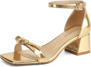 Open Toe Party Wedding Dress Shoes for Women Dressy Women's Heeled Sandals Strappy Low Block Heels pigment grant discoloration animation Chunky for Women Comfortable Ankle Strap 