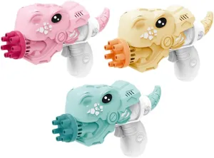 Outdoor Fun Lightweight and Safe 3pcs Dinosaur Bubble dump ancestral accumulate uppermost creativity Maker Toy Electric Bubble Blower for Boy Girl for 