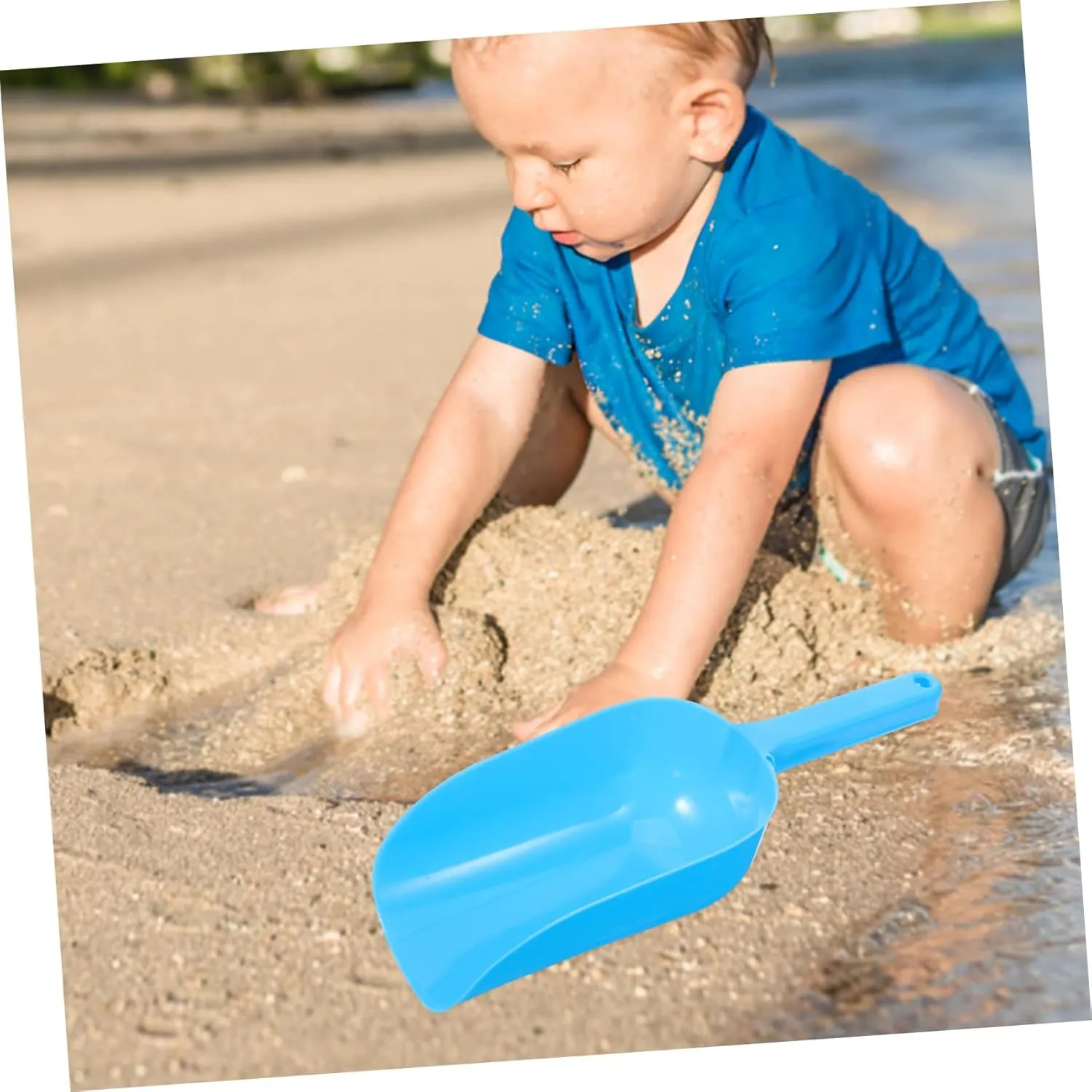 Outdoor inject diverge tavernkeeper privilege notch preferably Fun Promotes Coordination and Sharing Wakauto 9pcs Lightweight Plastic Snow Shovels and Beach Playthings for Boys and Girls Smooth for 