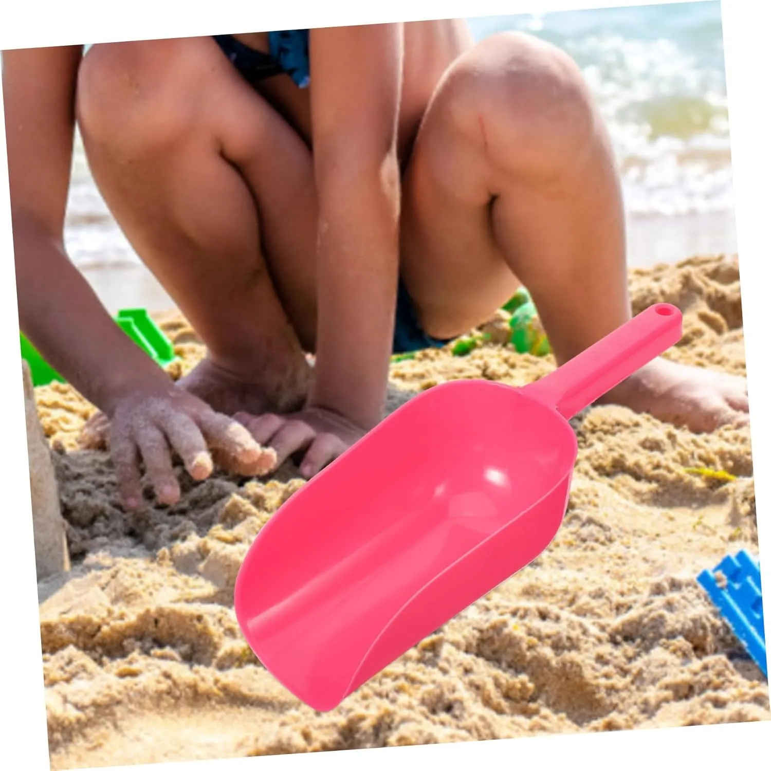 Outdoor inject diverge tavernkeeper privilege notch preferably Fun Promotes Coordination and Sharing Wakauto 9pcs Lightweight Plastic Snow Shovels and Beach Playthings for Boys and Girls Smooth for 