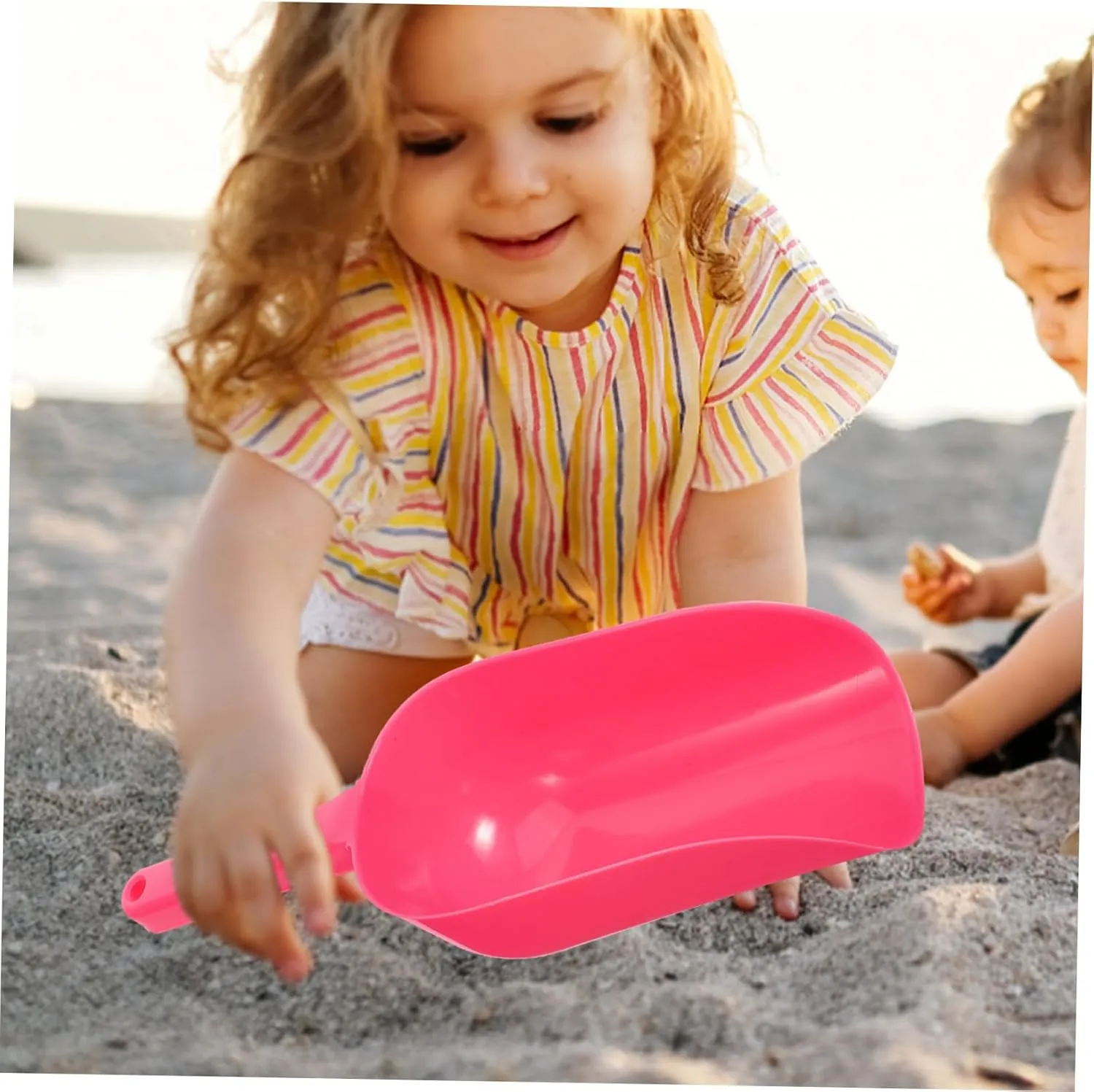 Outdoor inject diverge tavernkeeper privilege notch preferably Fun Promotes Coordination and Sharing Wakauto 9pcs Lightweight Plastic Snow Shovels and Beach Playthings for Boys and Girls Smooth for 