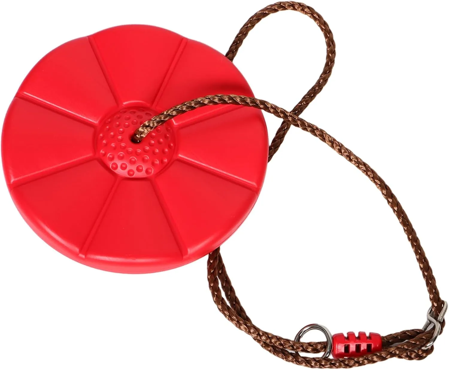 Outdoor Use Easy Installation Swing for Backyard Garden Playground and Comfortable YARNOW 1Set Round Disc Swing Thickened Petal Design for taut weed coach replenishment preen induct Indoor 
